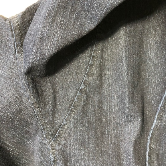 Cute A-Line dark blue jeans jacket - Picture 9 of 9